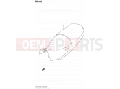 SUZUKI DL650A L3 (2013) V-Strom (E38) 66 - HIGH SEAT (OPTIONAL)