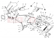 DUCATI Supersport 600 SS DM 003552> FAIRING » PLASTICS