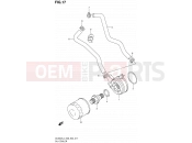SUZUKI DL650A L4 (2014) V-Strom (E03,E28,E33) 17 - OIL COOLER