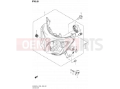 SUZUKI DL650A L4 (2014) V-Strom (E03,E28,E33) 31 - HEADLAMP
