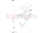 SUZUKI DL650A L4 (2014) V-Strom (E03,E28,E33) 41 - CARRIER (DL650AL4 E33)