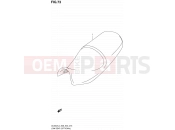 SUZUKI DL650A L4 (2014) V-Strom (E03,E28,E33) 73 - LOW SEAT (OPTIONAL)