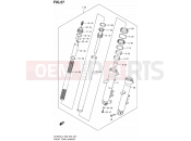 SUZUKI DL650A L4 (2014) V-Strom (E03,E28,E33) 57 - FRONT FORK DAMPER