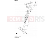 SUZUKI DL650A L4 (2014) V-Strom (E03,E28,E33) 58 - STEERING STEM