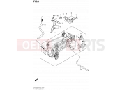 SUZUKI DL650A L4 (2014) V-Strom (E12) 11 - THROTTLE BODY