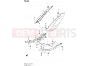 SUZUKI DL650A L4 (2014) V-Strom (E14) 40 - FRAME COVER