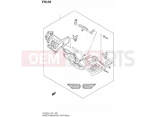 SUZUKI DL650A L4 (2014) V-Strom (E21) 69 - UNDER COWLING SET (OPTIONAL)