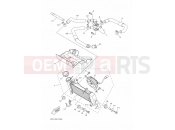 YAMAHA YZF-R125 R125 70TH ANNIVERSARY YZF125-A (BWU2) 2026 RADIATOR & HOSE