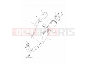 YAMAHA YZF-R125 R125 70TH ANNIVERSARY YZF125-A (BWU2) 2026 EXHAUST
