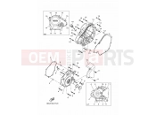 YAMAHA YZF-R125 R125 70TH ANNIVERSARY YZF125-A (BWU2) 2026 CRANKCASE COVER 1