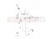 YAMAHA YZF-R125 R125 70TH ANNIVERSARY YZF125-A (BWU2) 2026 STEERING HANDLE & CABLE