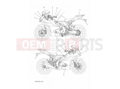 YAMAHA YZF-R125 R125 70TH ANNIVERSARY YZF125-A (BWU2) 2026 GRAPHIC & EMBLEM