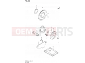SUZUKI DL650A L4 (2014) V-Strom (E24) 14 - OIL PUMP