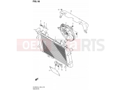 SUZUKI DL650A L4 (2014) V-Strom (E24) 18 - RADIATOR