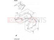 SUZUKI DL650A L4 (2014) V-Strom (E24) 39 - FUEL TANK COVER