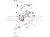 SUZUKI DL650A L4 (2014) V-Strom (E38) 11 - THROTTLE BODY