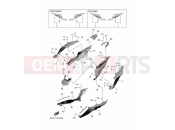 YAMAHA YZF-R7 R7 35KW YZF690-U (DJ91) 2026 SIDE COVER