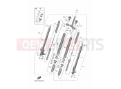YAMAHA YZF-R7 R7 35KW YZF690-U (DJ91) 2026 FRONT FORK