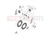 YAMAHA YZF-R7 R7 35KW YZF690-U (DJ91) 2026 FRONT BRAKE CALIPER