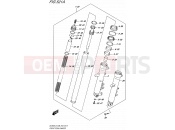 SUZUKI DL650A L5 (2015) V-Strom (E03,E28,E33) 521A - FRONT FORK DAMPER