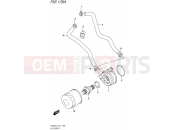 SUZUKI DL650A L5 (2015) V-Strom (E14) 178A - OIL COOLER