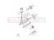 YAMAHA GP 1800 WaveRunner GP SVHO GP1800A-C (F4PB) 2026 CRANKSHAFT & PISTON