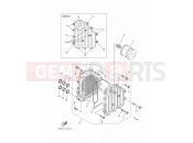 YAMAHA GP 1800 WaveRunner GP SVHO GP1800A-C (F4PB) 2026 OIL COOLER