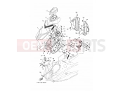 YAMAHA GP 1800 WaveRunner GP SVHO GP1800A-C (F4PB) 2026 ENGINE HATCH 1