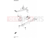 SUZUKI DL650A L5 (2015) V-Strom (E14) 407A - STAND