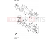 SUZUKI DL650A L5 (2015) V-Strom (E21) 415A - FOOTREST