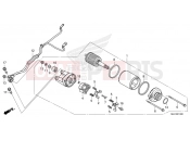 HONDA XL750 TRANSALP (XL750T) 2026 E-13 STARTER MOTOR