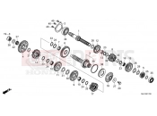 HONDA XL750 TRANSALP (XL750T) 2026 E-17 TRANSMISSION