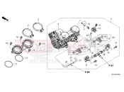 HONDA XL750 TRANSALP (XL750T) 2026 E-23 THROTTLE BODY