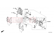 HONDA XL750 TRANSALP (XL750T) 2026 F-12 FRONT BRAKE CALIPER