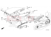 HONDA XL750 TRANSALP (XL750T) 2026 F-32 SWINGARM