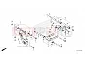 HONDA XL750 TRANSALP (XL750T) 2026 F-33 REAR CUSHION