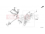 HONDA XL750 TRANSALP (XL750T) 2026 F-36 TAILLIGHT/LICENSE LIGHT