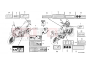 HONDA XL750 TRANSALP (XL750T) 2026 F-49 CAUTION LABEL