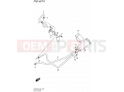 SUZUKI DL650A L5 (2015) V-Strom (E38) 427A - EVAP SYSTEM