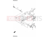 SUZUKI DL650A L5 (2015) V-Strom (E38) 541A - REAR SWINGINGARM