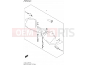 SUZUKI DL650A L5 (2015) V-Strom (E38) 912A - UNDER COWLING SET (OPTIONAL)