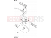 SUZUKI DL650AUE L2 (2012) V-Strom (E21) 45 - HANDLE LEVER