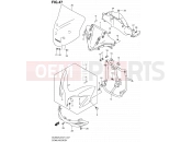 SUZUKI DL650AUE L2 (2012) V-Strom (E21) 47 - COWLING BODY