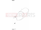 SUZUKI DL650AUE L2 (2012) V-Strom (E21) 69 - HIGH SEAT (OPTIONAL)