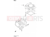SUZUKI DL650AUE L3 (2013) V-Strom (E21) 4 - CYLINDER