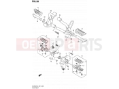 SUZUKI DL650AUE L3 (2013) V-Strom (E21) 38 - FOOTREST