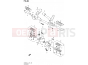 SUZUKI DL650AUE L4 (2014) V-Strom (E21) 36 - FOOTREST