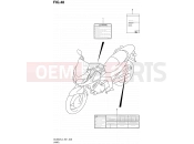 SUZUKI DL650AUE L4 (2014) V-Strom (E21) 48 - LABEL