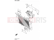 SUZUKI DL650AUE L5 (2015) V-Strom (E24) 185A - RADIATOR