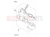 SUZUKI DL650UE K9 (2009) V-Strom 25 - STARTING MOTOR (MODEL K7/K8/K9 E02/E19/E24)